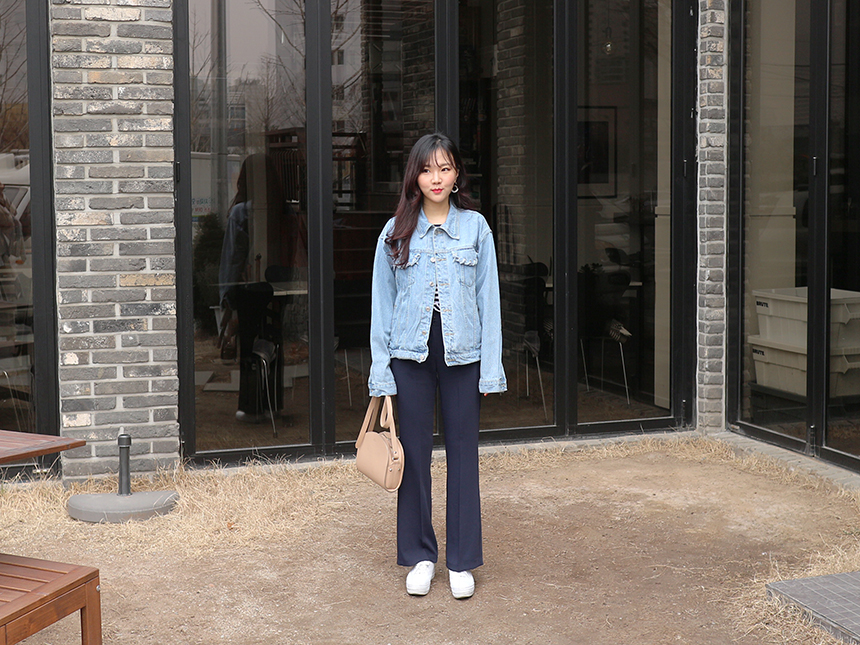 New Women's Pants Autumn Wear! Semi boots cut C