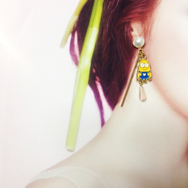 Non-Allergic Minnies Drop Earrings Friend Gifts Ch