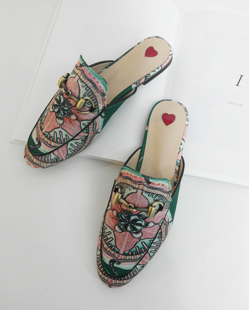 New Flower Blower Women's Flat Shoes Embroidery