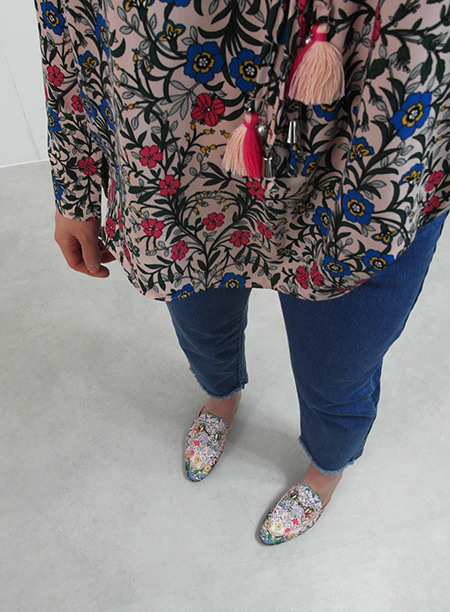 New Flower Blower Women's Flat Shoes Embroidery