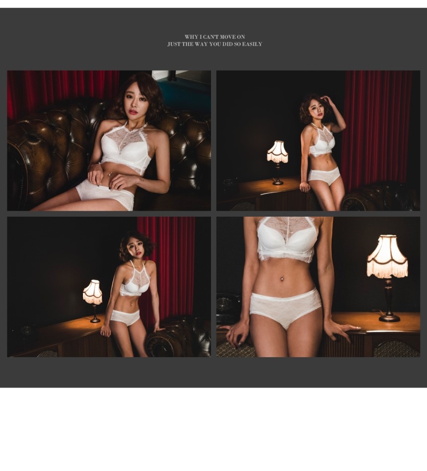 Shang Jelly Bra Set Noyer Lace Underwear Wedding W