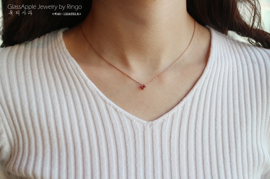 Cubes Birthstone Necklace Earrings 14k Gold