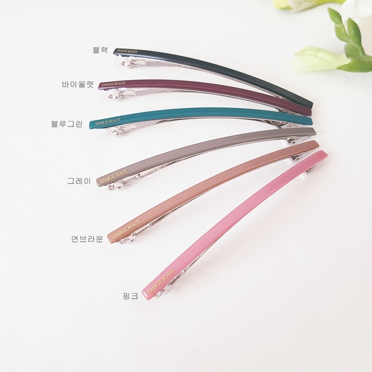 Aznavur slim peacock pin 10.5 x 0.4 Simple and fem