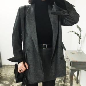 New Women's Pants Slim Fit Semi-Boot Cut Slacks
