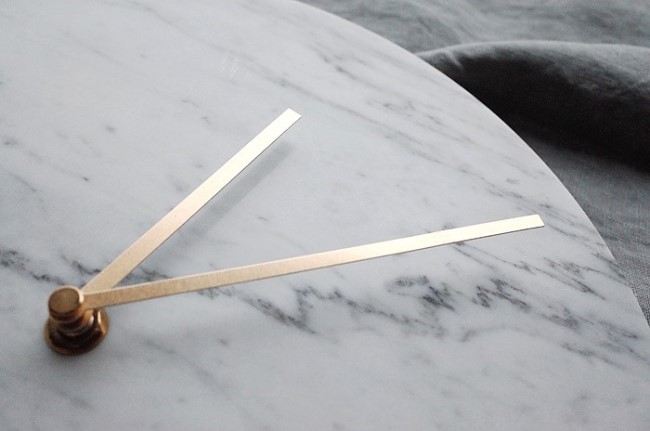 Marble Clock Marble Clock Houses Gifts Decorating 