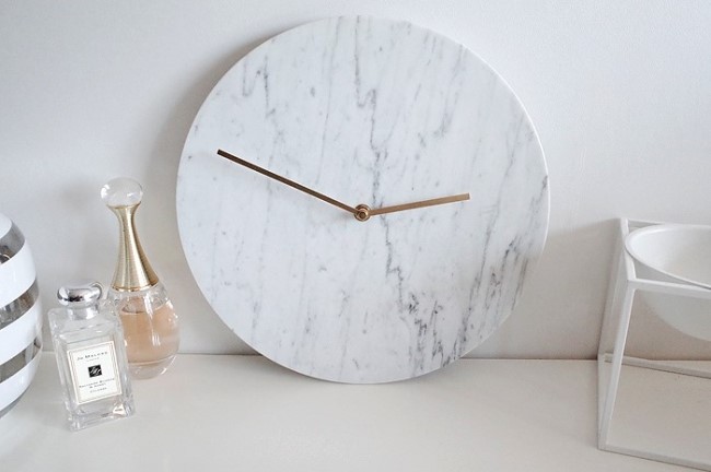 Marble Clock Marble Clock Houses Gifts Decorating 