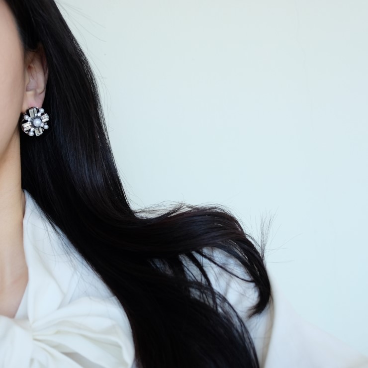 Unicorn bold earrings Antique colorful party girl 