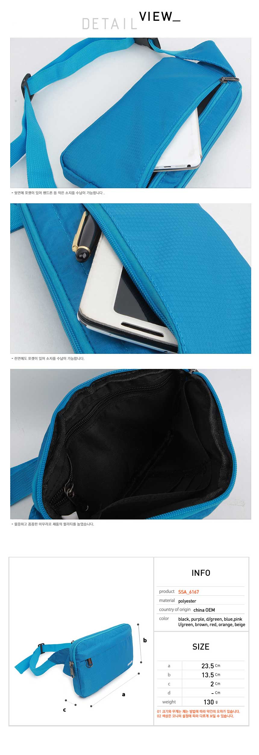 New Ssamzie Women Man Travel Mini Cross Back Passp