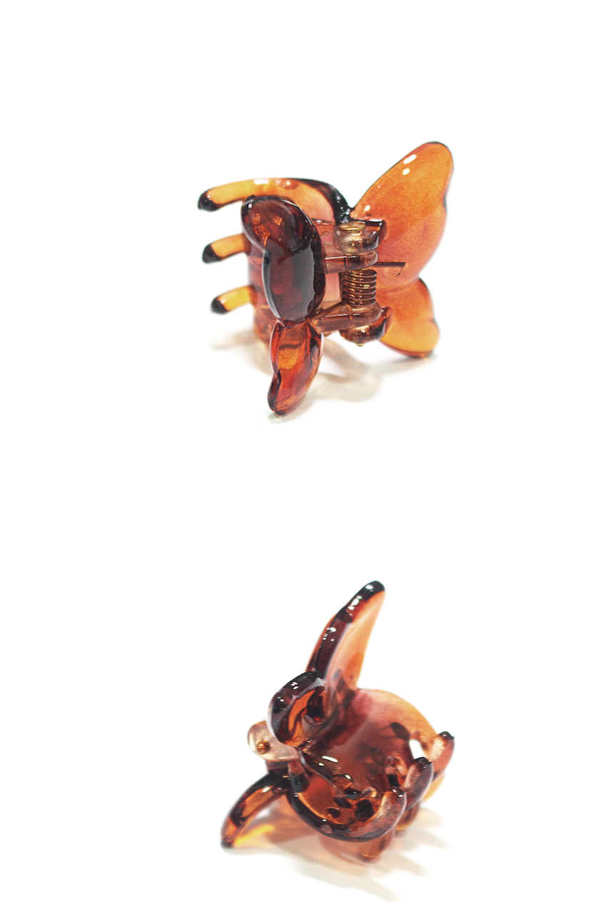 New Simple Butterfly Mini Tong Pins Small Dog Pooh