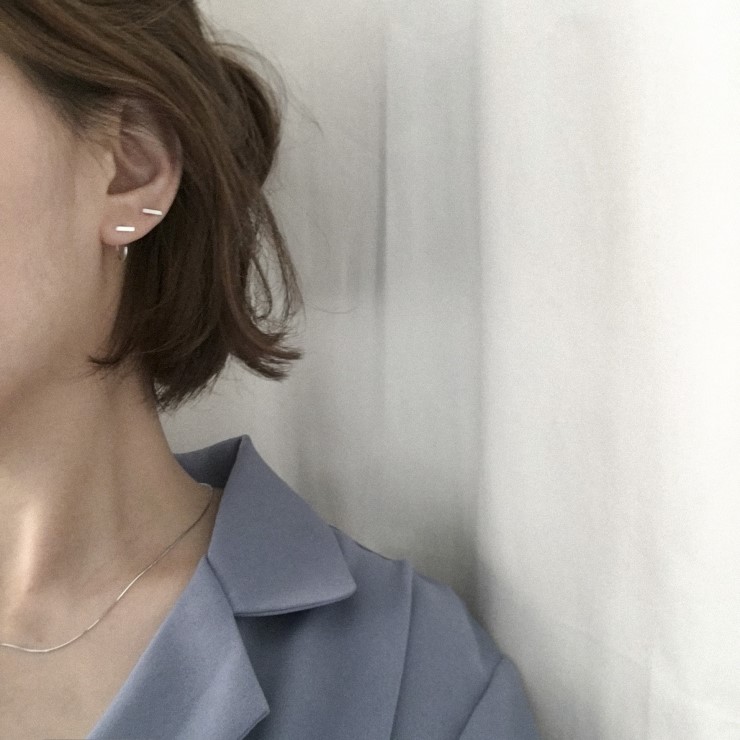 Women's Simple Necklace Women's Gold 14K Twi