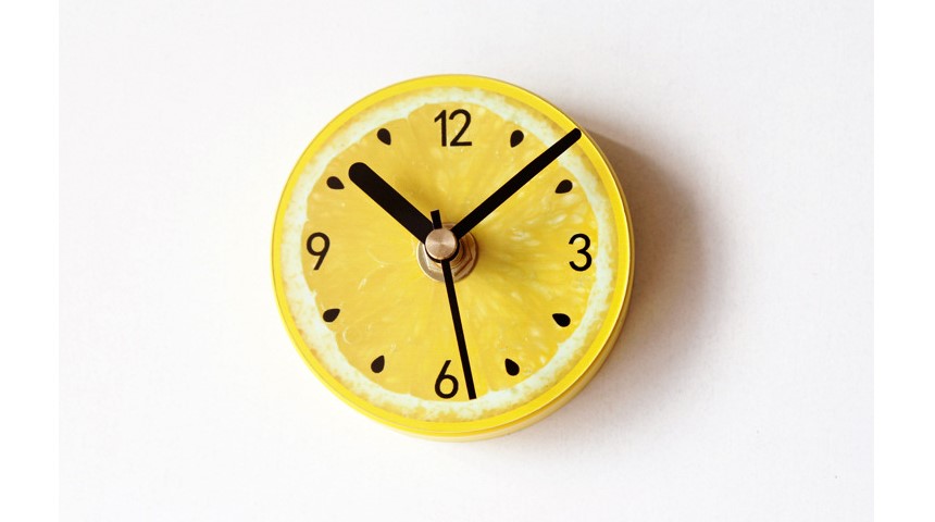 Fruit refrigerator magnetic kitchen clock _8 speci
