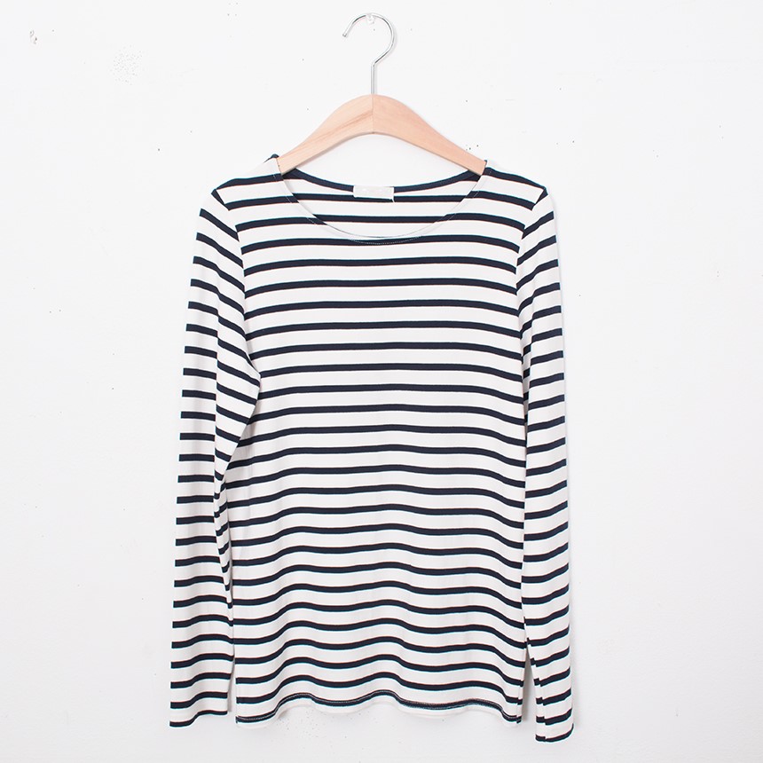 Basic Striped T-shirt 4 Color Petit Girl Tigari T-