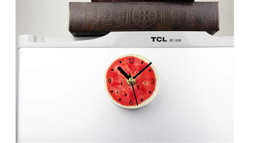 Fruit refrigerator magnetic kitchen clock _8 speci
