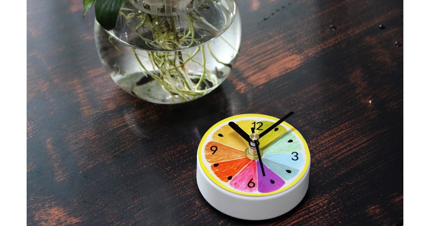 Fruit refrigerator magnetic kitchen clock _8 speci