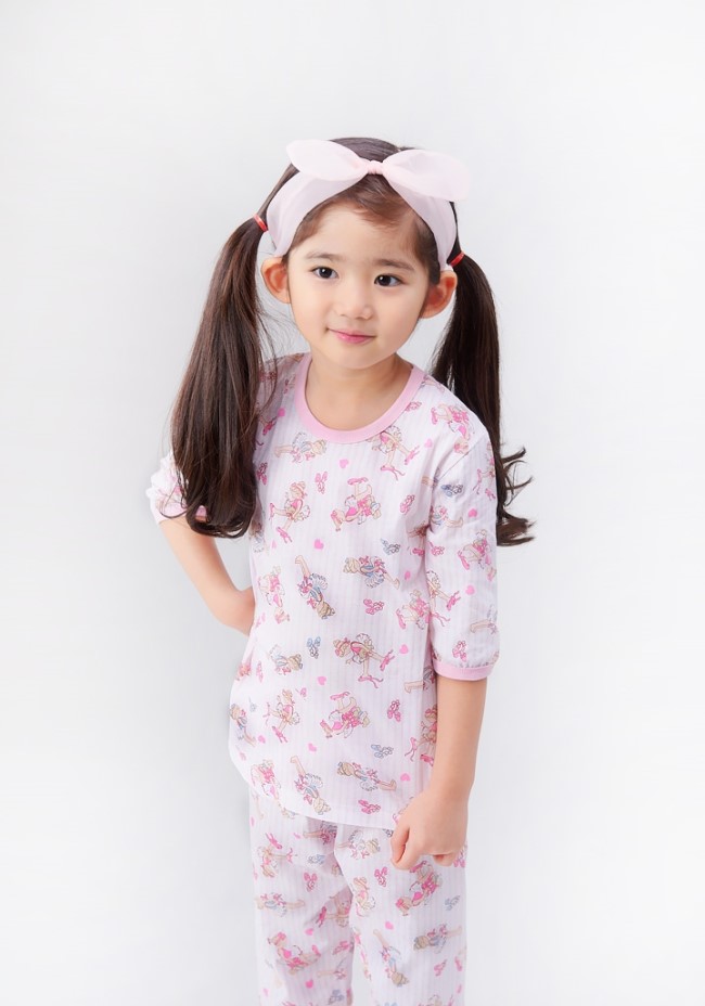 NEW KID PAJAMAS Little ANU ballerina 7 piece dress