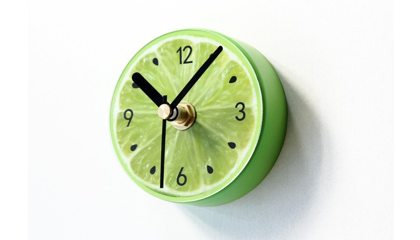 Fruit refrigerator magnetic kitchen clock _8 speci