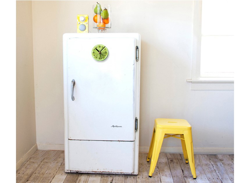 Fruit refrigerator magnetic kitchen clock _8 speci