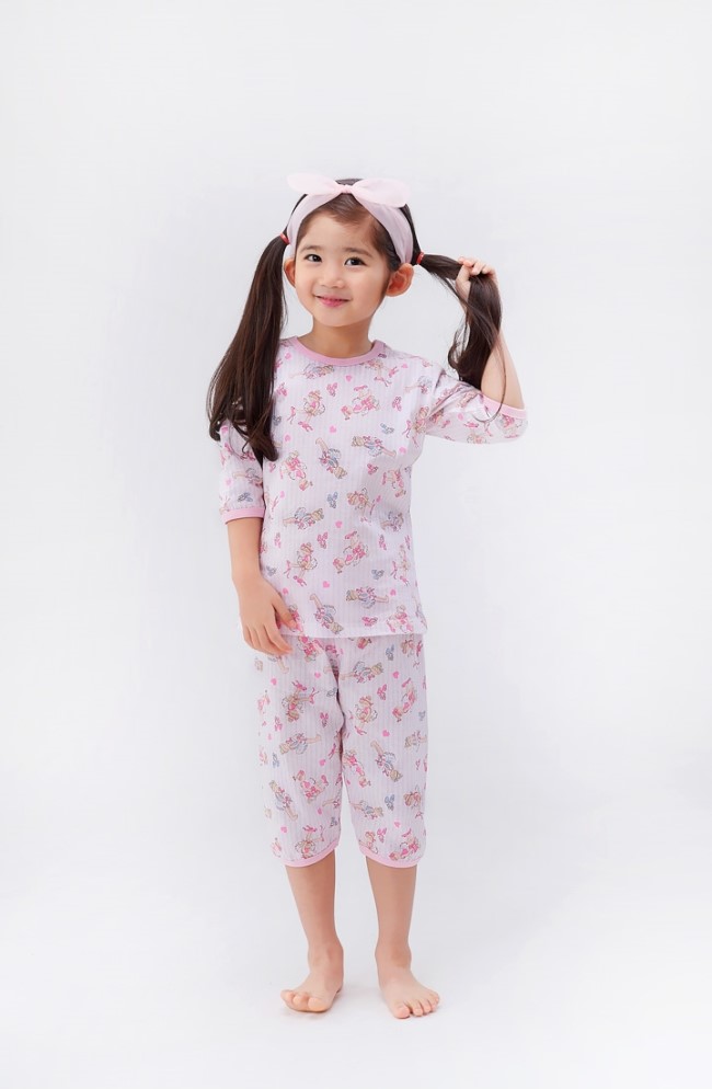 NEW KID PAJAMAS Little ANU ballerina 7 piece dress