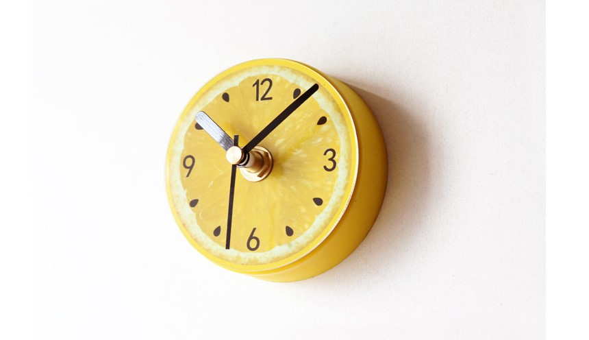 Fruit refrigerator magnetic kitchen clock _8 speci