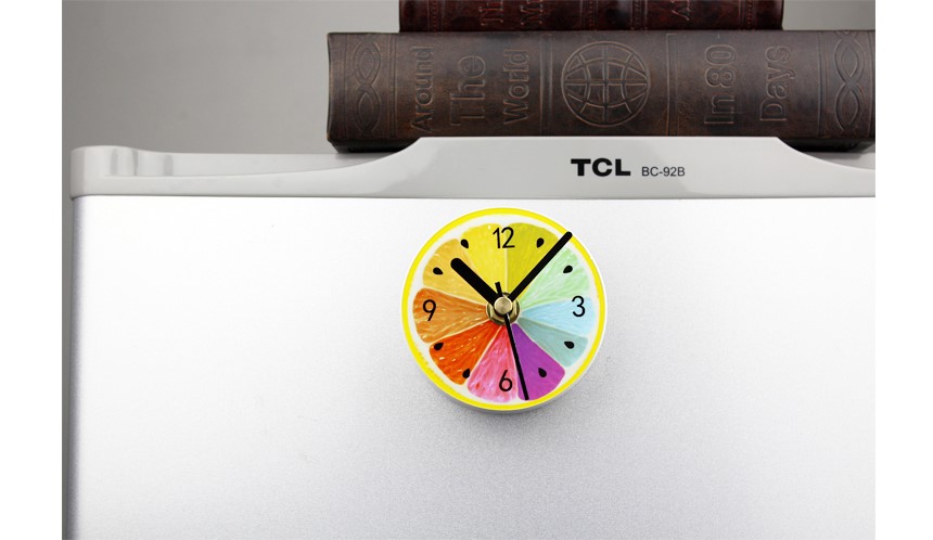 Fruit refrigerator magnetic kitchen clock _8 speci