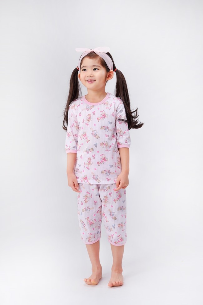 NEW KID PAJAMAS Little ANU ballerina 7 piece dress