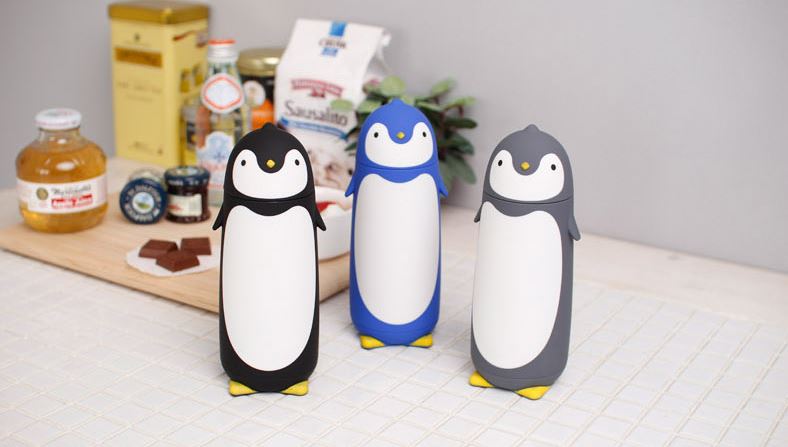 Penguin thermos 280ml cold bottle 4COLOR picnic wa