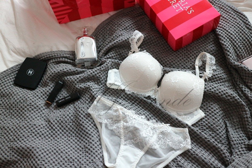 MJ Monde Victoria Secret Weddings White Underwear 