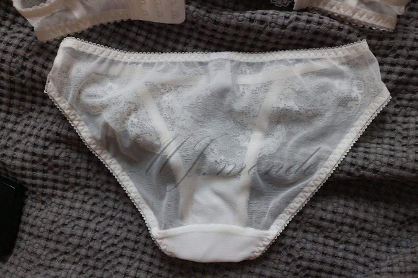 MJ Monde Victoria Secret Weddings White Underwear 