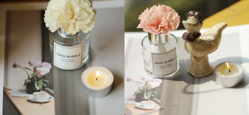 Car Air Freshener Flower Car Diffuser 50ml Air Fre