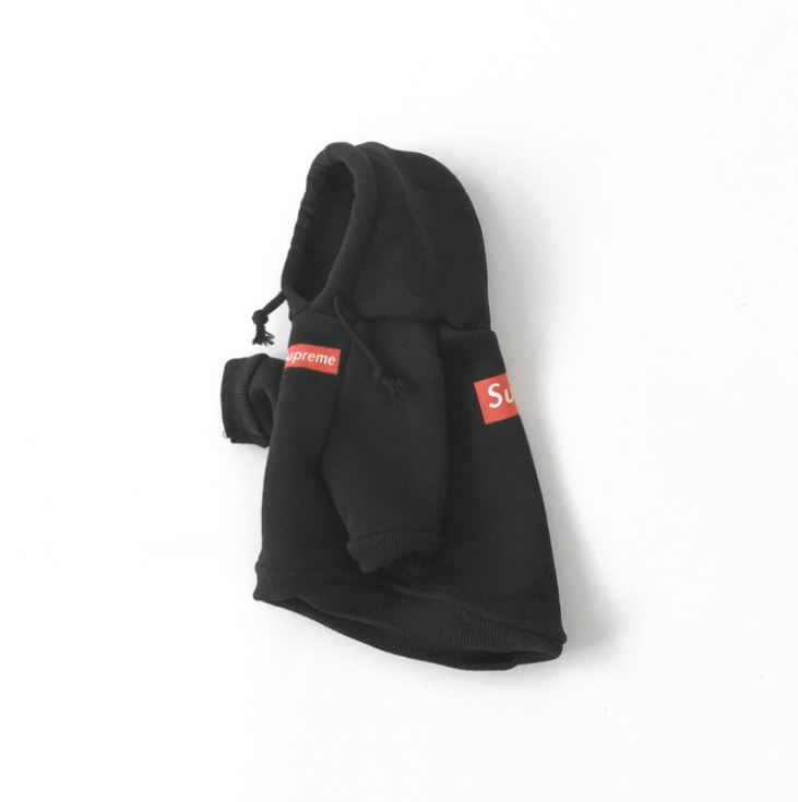 NEW DOG FASHION Supreme. st puppy hood Supreme tee