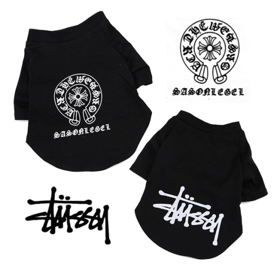 NEW DOG FASHION Puppy Clothes Chrome Hearts st, St