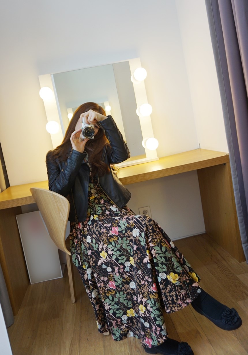 New Women Dress Flower Long Long Dress Floral Long