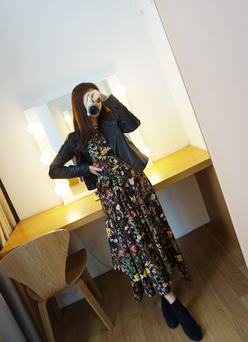 New Women Dress Flower Long Long Dress Floral Long