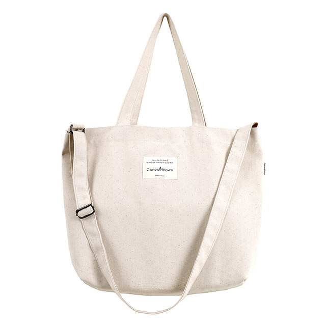 Plain Cross Eco Bag Cloth Bag Shoulder Canvas Brow