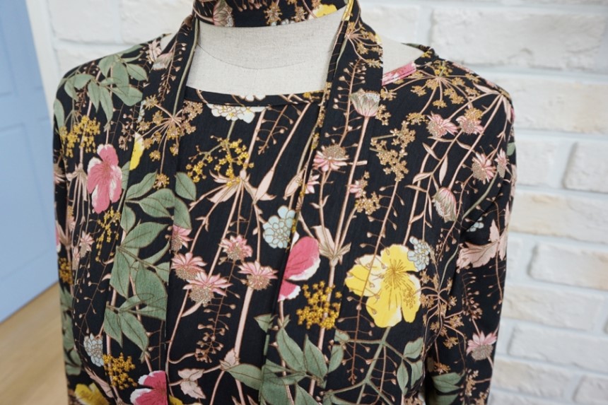 New Women Dress Flower Long Long Dress Floral Long