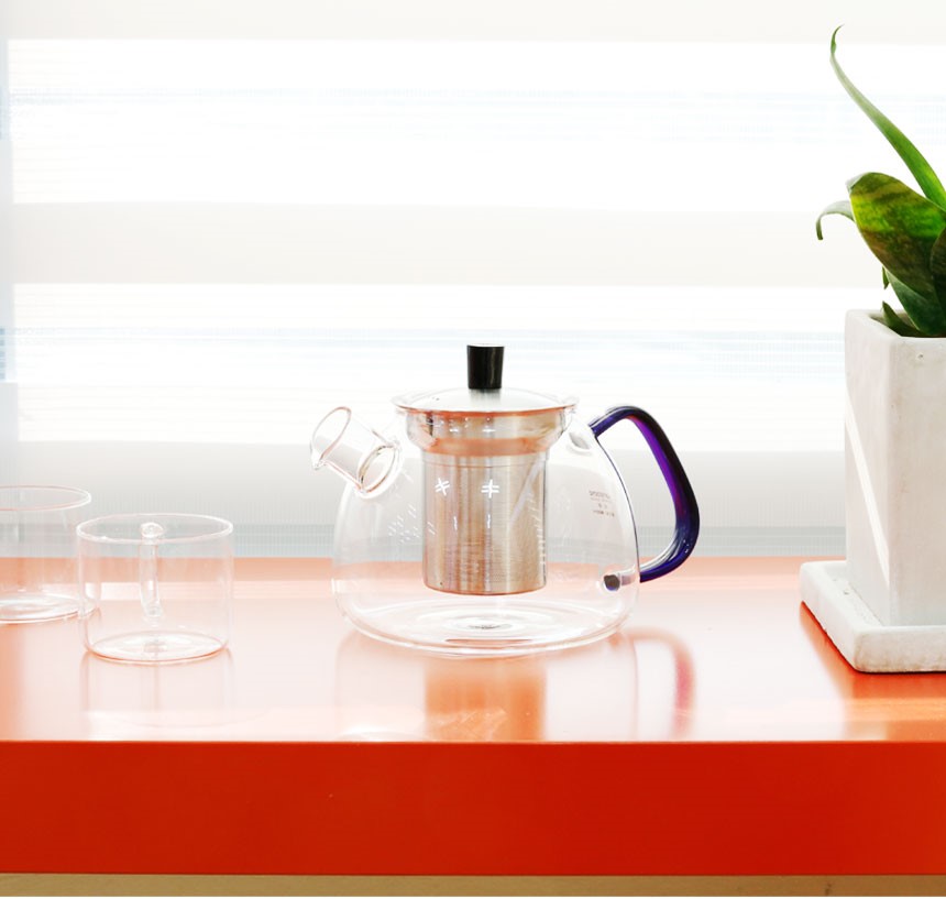 Samado Toyo pot heat-resistant glass teapot set te