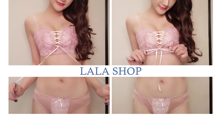 Corset Wedding Dress Push-up Wangpong Lace Bra Pan