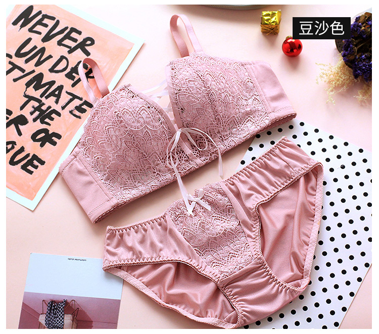 Corset Wedding Dress Push-up Wangpong Lace Bra Pan