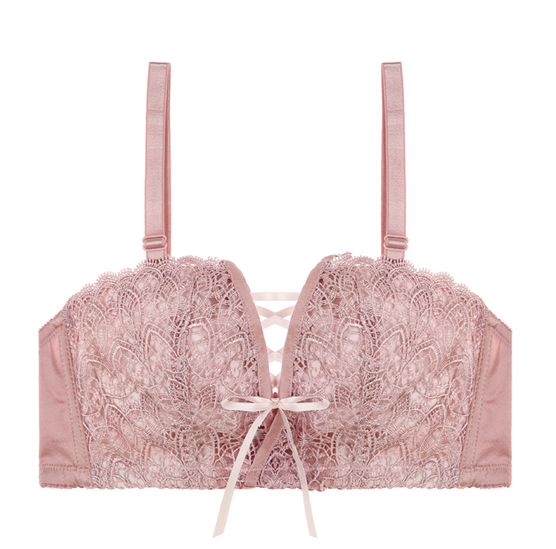 Corset Wedding Dress Push-up Wangpong Lace Bra Pan