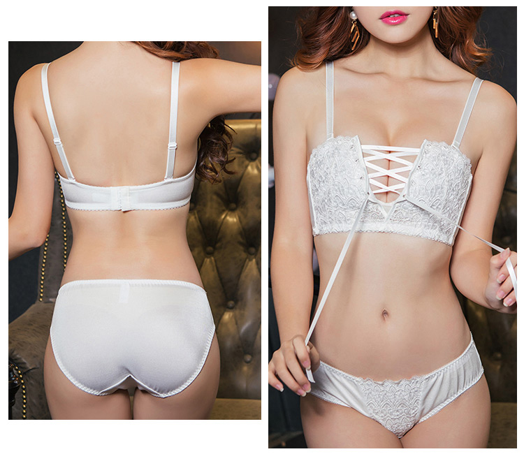 Corset Wedding Dress Push-up Wangpong Lace Bra Pan