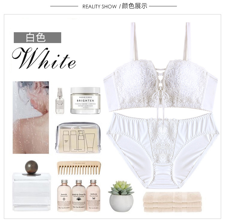 Corset Wedding Dress Push-up Wangpong Lace Bra Pan