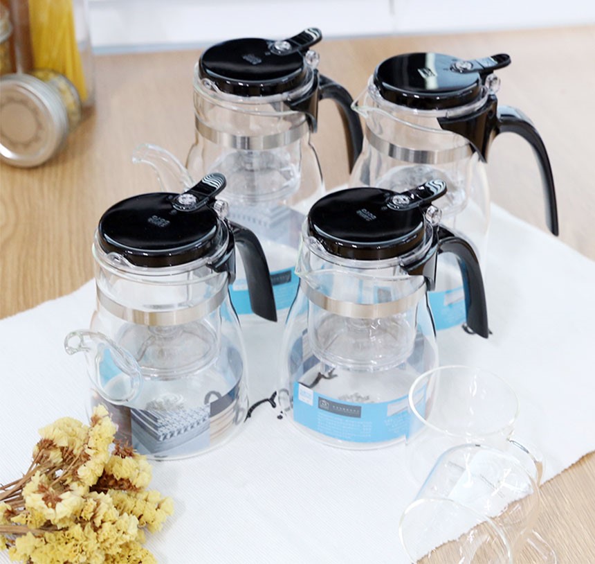 Samado Toyo pot heat-resistant glass teapot set te