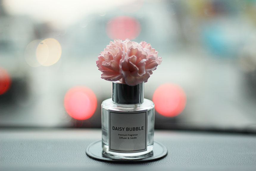 Car Air Freshener Flower Car Diffuser 50ml Air Fre