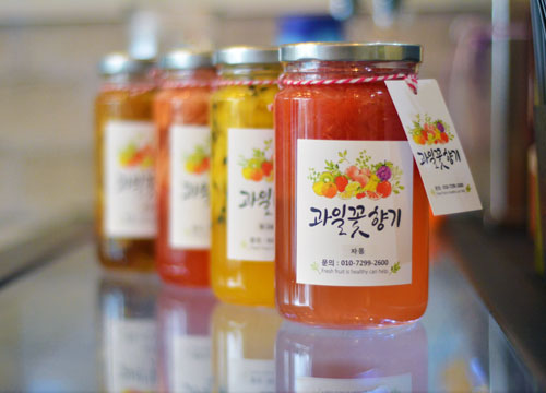 NEW HONEY CITRON TEA Lemon + Ginger Juice 350g, 65