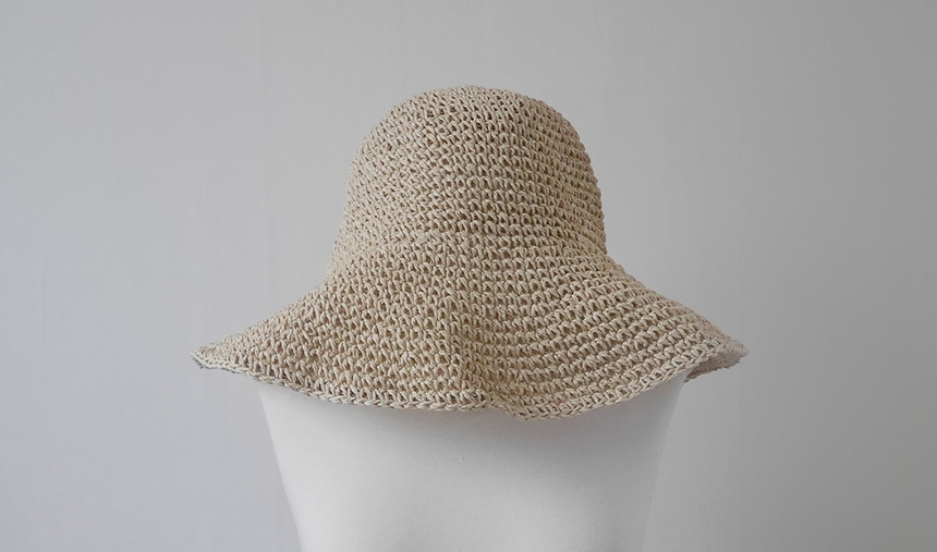 New Women's Hat Wide Straw Hat Floppy Hat Raffi