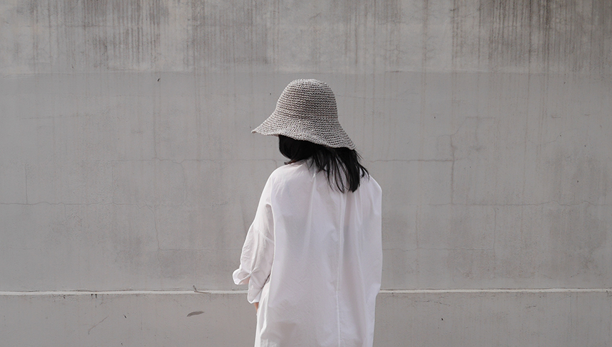 New Women's Hat Wide Straw Hat Floppy Hat Raffi