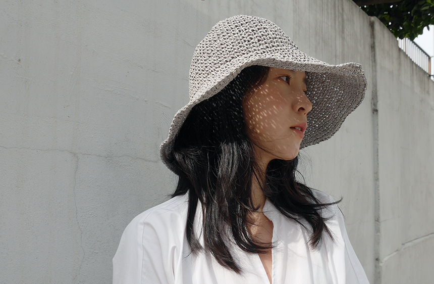 New Women's Hat Wide Straw Hat Floppy Hat Raffi