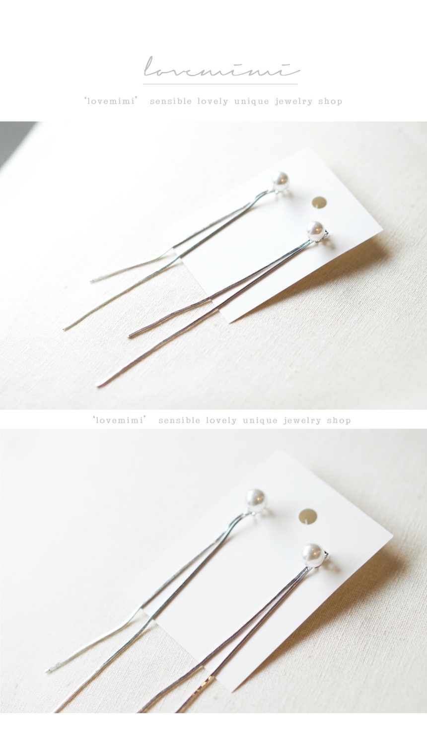 <b><p>Mourning Pearl Snake Two les Drop Ers Woman</p></b><b><p>無排 真珠 ベムジュル 二行 ドロップイヤリング 女の子のための チェーン ロが</p></b><br /><br /><p align='center'>