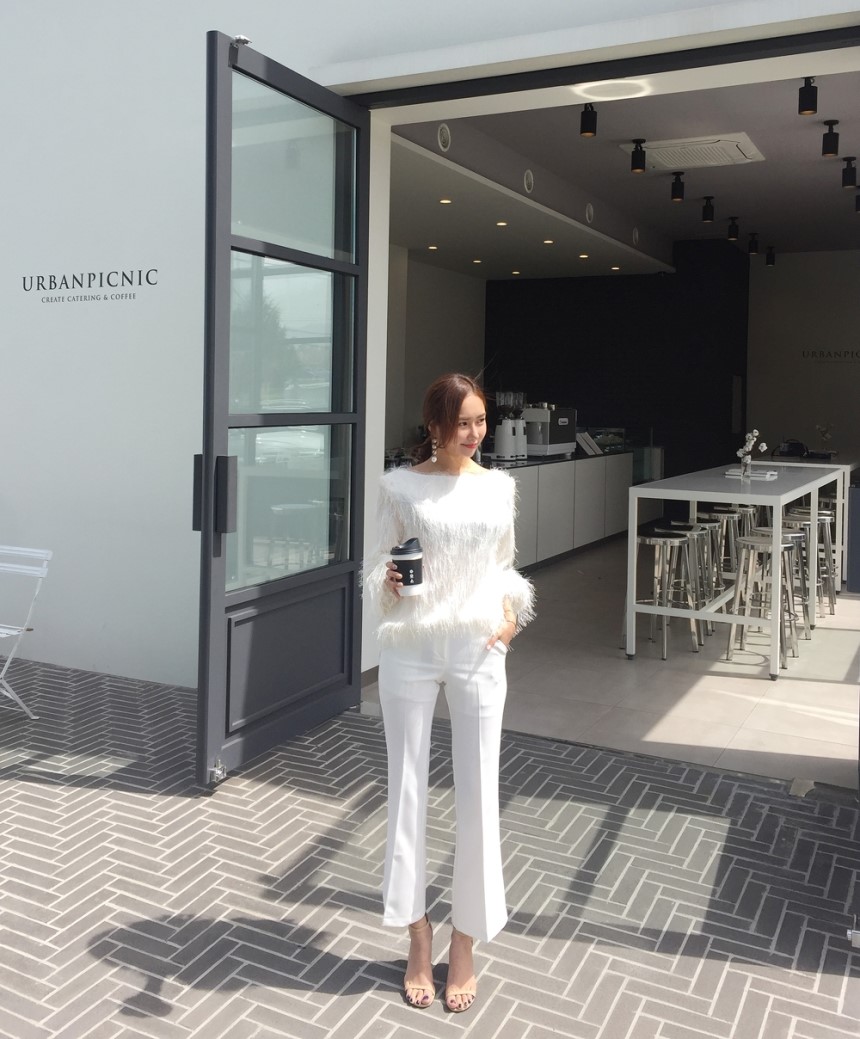 MADE SURGICAL BLOUSES Women Women Pink Pretty Whit