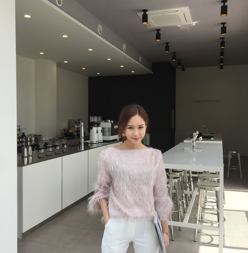 MADE SURGICAL BLOUSES Women Women Pink Pretty Whit